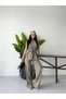 Women's Judge Collar Tie-Back Double Suit Set Khaki - 5