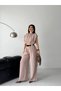 Women's Premium Belted Casual Suit - 7