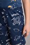 100% Cotton Regular Fit 2-Piece White Pajama Set for Boys H0374A826Sm - 6