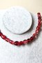 Certified Amorphous Strawberry Quartz Natural Stone Necklace - 2