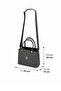 Women's Hand and Shoulder Bag with Adjustable Strap, Crossbody Interior Compartment, Zipper Pocket, Stylish - 2