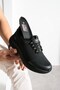 Men's Sneaker Daily Comfortable Sole Sports Shoes Black Black - 6