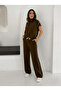 Women's Vest Suit with Piping Detail in Modal Fabric - 3
