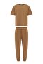 Elasticated leg basic oversize tracksuit set