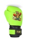 Children's Boxing Gloves Neon Yellow Wild Bear Model - 2