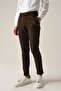 Slim Fit Fabric Trousers - 4