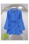 Benekli̇ Hidden Button Belted Tunic