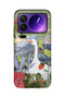 Xiaomi 17 Pro Max Compatible Goose and Nature Illustration Patterned Transparent Phone Case