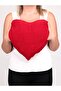 Heart Shaped Comfort Pillow with Front Pocket, Soft Fiber Filled Hugging Pillow - 2