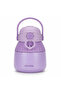 Elegant Purple Stainless Steel Vacuum Bottle with Strong Portable Handle 1000 ml