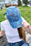 Women Embroidery Hat Adjustable Cap Sports Baseball Cap Casual Unisex Hat - 3