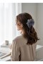 Bowknot Buckle Chiffon Fabric Satin Ribbon Crystal Beaded Buckle - 4
