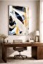 External Brushed Glass Table - Silver Metal Framed Home, Business, and School Table - 3
