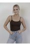 Women's Strappy Bodysuit 2-Pack Basic Thin Strappy Flexible Daily Top - 7