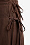 One-piece criss-cross skirt 2356 - taba - 5