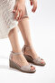 Genuine Leather 33-34-35 41-42-43-44-45 Size Women's Sandals - 3