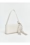 Trendlucky Leather Look Women's Shoulder Bag with Scarf Accessory - 2