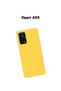 Oppo A55 Compatible Yellow Velvet Phone Case - 2