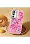 Pink Silicone Case with Shock-Absorbing Camera Protection Compatible with Samsung Galaxy A35 - 2