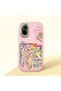 Realme C67 4g Compatible Shock-Absorbing Camera Protected Pink Silicone Case