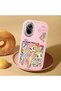 Realme C67 4g Compatible Shock-Absorbing Camera Protected Pink Silicone Case - 2