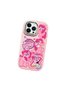 Pink Silicone Case Compatible with iPhone 14 Pro Max with Shock-Absorbing Camera Protections - 3