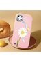 Realme C21Y/C25Y Compatible Shock-Absorbing Camera Protected Pink Silicone Case - 2