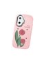 Poco F7 Compatible Shock-Absorbing Camera Protected Pink Silicone Case - 3