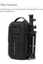9565 6L Tactical Sling Bag for Men, Waterproof Crossbody Chest Bag with Tripod Holder, EDC Travel Bag – Black - 5