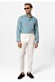Long Sleeve Slim Fit Men's Shirt - 3