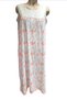 22857-Robalı Patlı 100% Cotton Sıfırlı Poppy Nightgown - 2