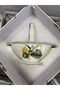 Porcelain Basket Fruit Bowl Decorative Bowl (Olive) 25*18,5*21