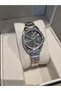 Metallic Steel Bracelet Green Dial 10 Atm Water Resistant Women's Wristwatch with Sapphire Glass