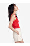 Lace-Up Pocketed Comfortable Fit High Waist Shorts - 2