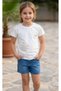 Girl's Summer T-Shirt, Single Top, 1 Piece, Super Quality Cotton Fabric, 100% White Color, Full Lycra, Flexible, Suitable for Daily and Special Occasions, Perfect for Summer Travel. - 3