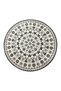 Bathmat Non-Slip Underside Diameter: 100 Cm Venice - Black - 2