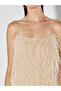 Esvab • Modern & Distinctive Square Collar Rope Strap Knitwear Mini Dress - 3