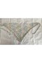 Hand Knitted, Openwork Detailed, Glittery, Color Gradient Bandana - 100% Cotton Hair Bandana 46X22 cm - 3