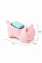Cat Design Solid Soap Dish and Dish Sponge Stand – Self-Draining Modern Bathroom & Kitchen Soap and Dish Sponge Stand |   Decorative Stylish Soap Container - 3