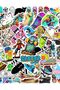 50 Skateboard Graffiti Stickers Pack - Street Art Style Stickers, Suitable for Skateboards / Lapt... - 8