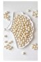 12 mm Cream Pearl Luxury Perforated Jewelry Accessory Making Beads 50 Grams (55-60 Pieces)