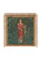 Goblen Garden Women's Figure Fringed Throw Pillow Cover - Cream Tasseled Vintage Pillowcase - 7