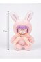 Nansi Figure Doll - 17 cm Plush Costume Doll with Pacifier and Ribbon - 2