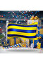 Fener Fb Yellow Navy Blue Flag Foil Balloon 71X50 cm Fan Party Decoration - 3