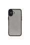 Apple iPhone 16 Plus Case Montreal Silicone Cover - Black