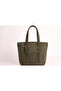 Waxed Canvas Shoulder Bag - Magnetic, Daily Use, Extra Pocket, Tote Bag - 7256 - 7