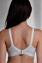 Supportless Wireless Thick Rubberized Gathered Bra - 3