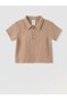 Lcw Baby Boy Polo Collar T-Shirt and Shorts Set - 2