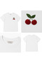 Cherry Patterned Summer Girls' Set (2-Piece) - with Leggings |   5-9 Years Old |   Cotton - 4