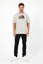 Unisex Oversize Embroidered Chainsaw Man Power Anime Design 100% Cotton T-Shirt - 4